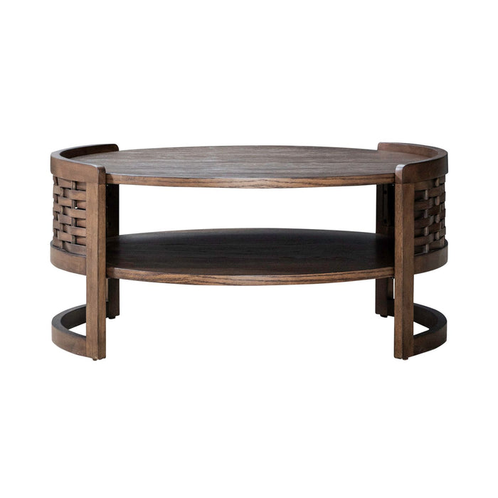 Warren Park Round Cocktail Table - Plourde Furniture Co (Caribou, ME)