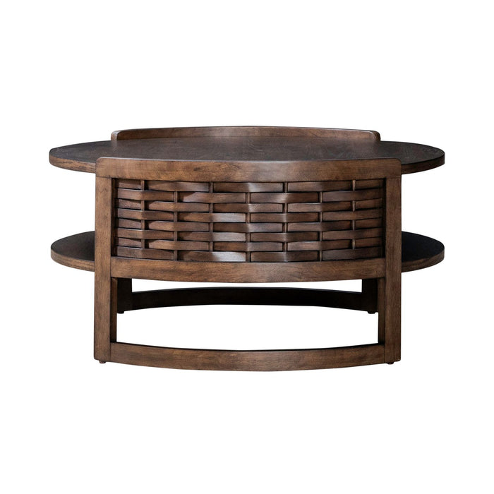 Warren Park Round Cocktail Table - Plourde Furniture Co (Caribou, ME)