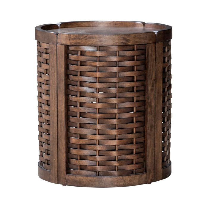 Warren Park Round End Table - Plourde Furniture Co (Caribou, ME)