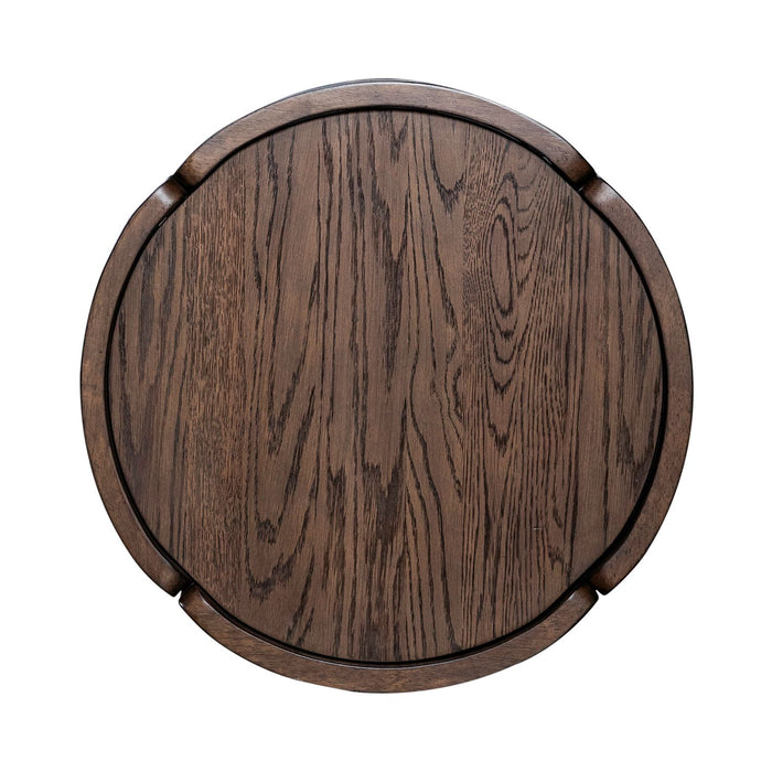 Warren Park Round End Table - Plourde Furniture Co (Caribou, ME)