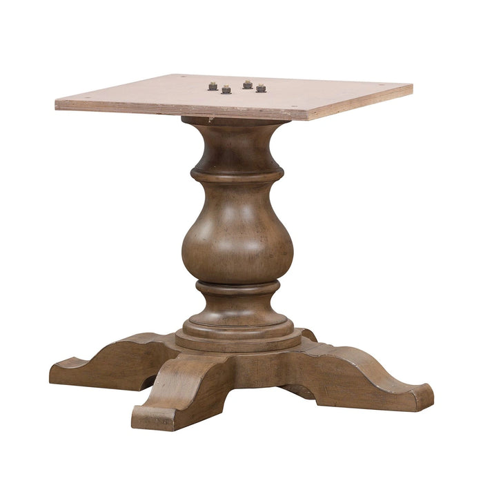 Americana Farmhouse Pedestal Table Set image