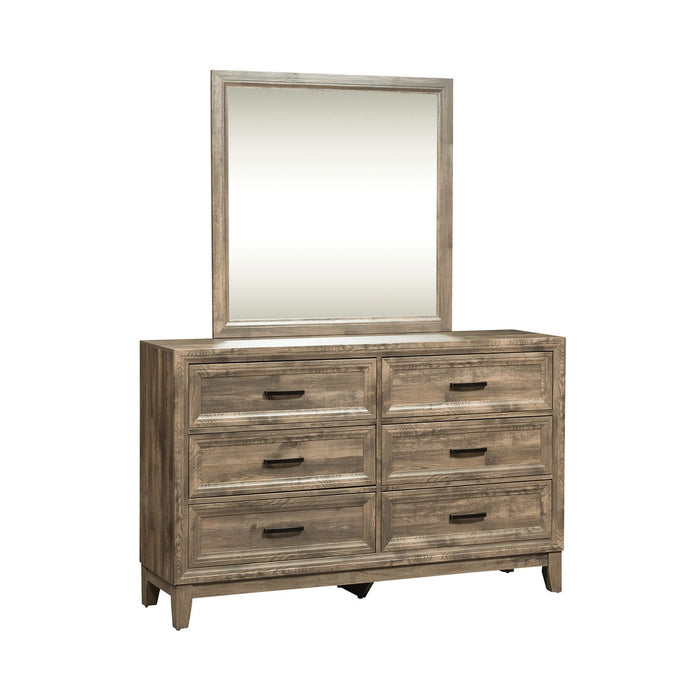 Ridgecrest Dresser & Mirror - Plourde Furniture Co (Caribou, ME)