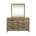 Ridgecrest Dresser & Mirror - Plourde Furniture Co (Caribou, ME)