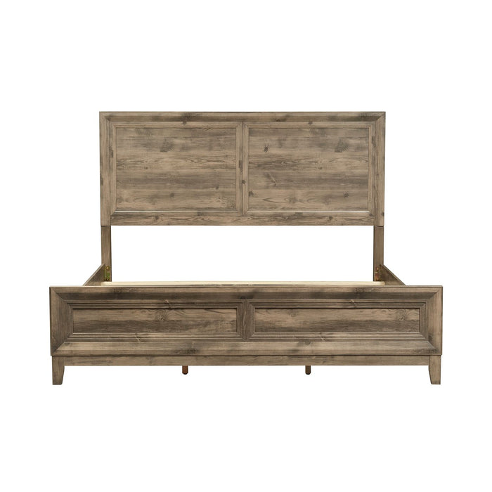 Ridgecrest King Panel Bed - Plourde Furniture Co (Caribou, ME)