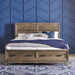 Ridgecrest King Storage Bed, Dresser & Mirror - Plourde Furniture Co (Caribou, ME)