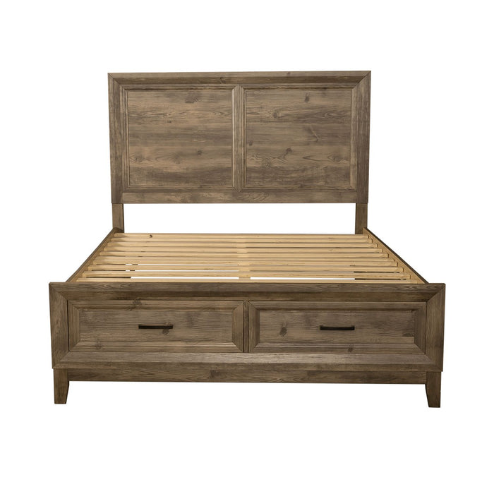 Ridgecrest Queen Storage Bed - Plourde Furniture Co (Caribou, ME)