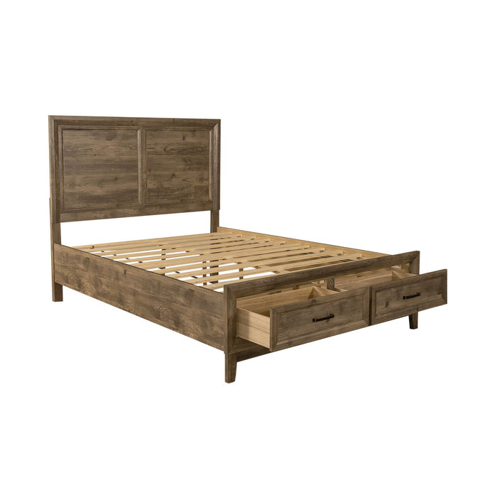 Ridgecrest Queen Storage Bed - Plourde Furniture Co (Caribou, ME)