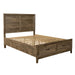 Ridgecrest Queen Storage Bed, Dresser & Mirror, Chest, Night Stand - Plourde Furniture Co (Caribou, ME)