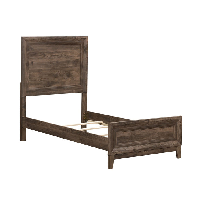Ridgecrest Twin Panel Bed - Plourde Furniture Co (Caribou, ME)