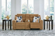 Kanlow Reclining Loveseat with Console - Plourde Furniture Co (Caribou, ME)