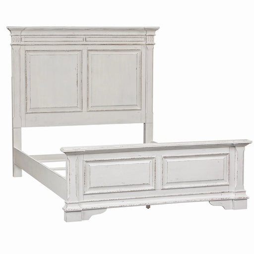 Abbey Park Panel Bed, Dresser & Mirror image