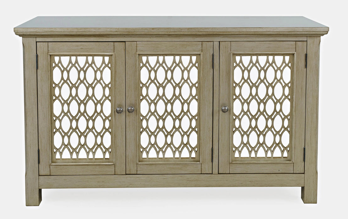 Isabella 54 inch Mirrored Accent Cabinet
