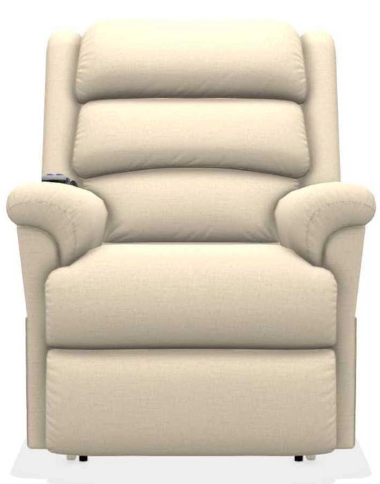 La-Z-Boy Astor Platinum Cream Power Lift Recliner with Massage and Heat