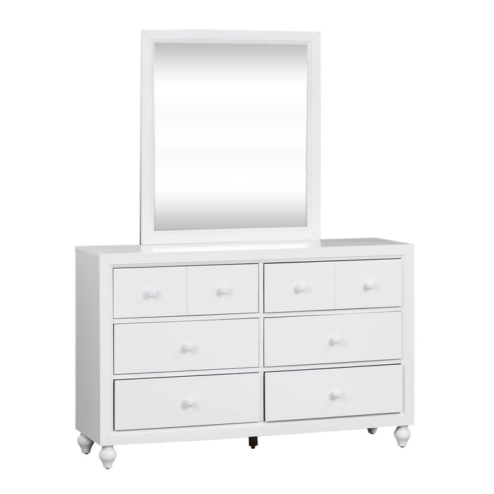 Cottage View Panel Bed, Dresser & Mirror image