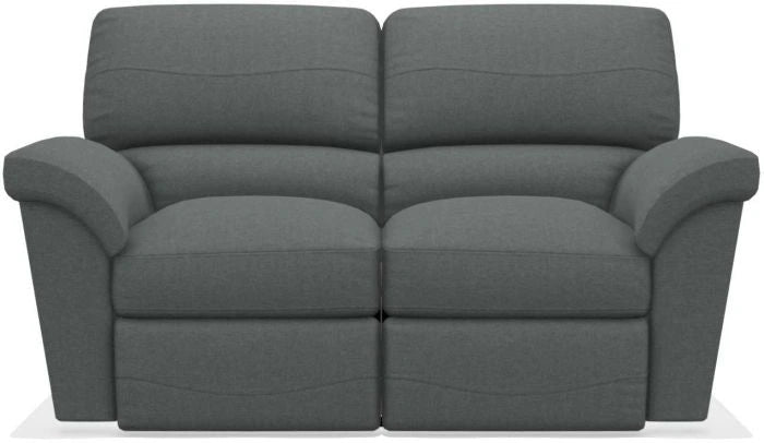 La-Z-Boy Reese La-Z Time Gray Full Reclining Loveseat