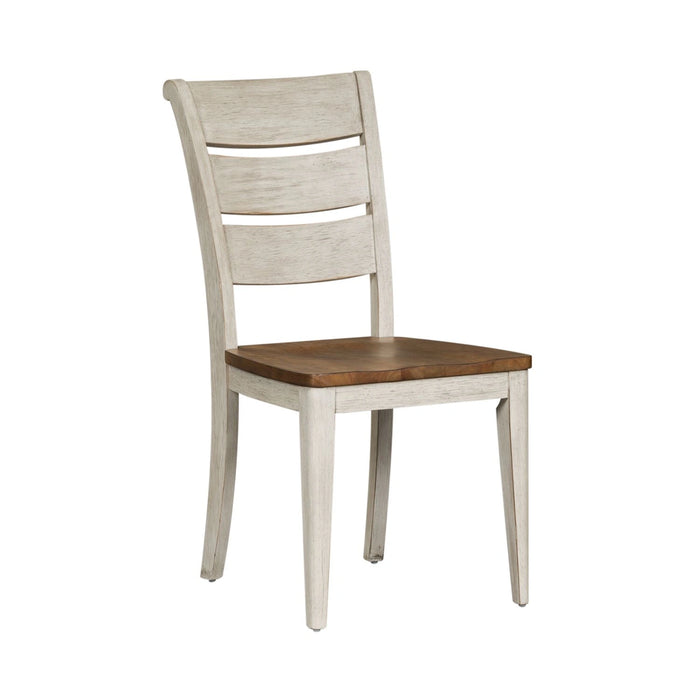 Farmhouse Reimagined Ladder Back Side Chair (RTA) image