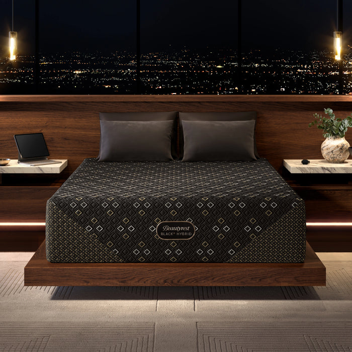 Beautyrest Black Hybrid Series Five XCS 15" Plush Mattress