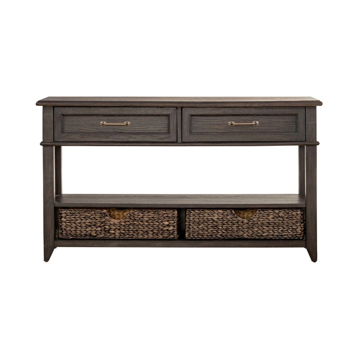 Mill Creek 2 Drawer Sofa Table in Peppercorn image