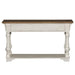 Morgan Creek Sofa Table in Antique White image