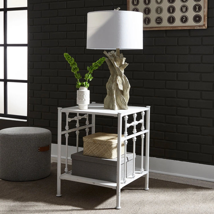 Vintage Series Open Nightstand in Antique White image