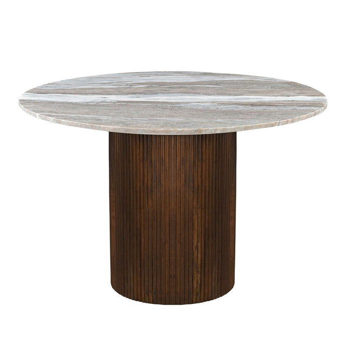 Kaleidoscope Pedestal Table Set - Plourde Furniture Co (Caribou, ME)