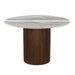 Kaleidoscope Pedestal Table Set - Plourde Furniture Co (Caribou, ME)