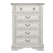 Abbey Park King California Panel Bed, Dresser & Mirror, Chest image