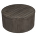 Modern Farmhouse Drum Cocktail Table - Plourde Furniture Co (Caribou, ME)