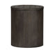 Modern Farmhouse Drum End Table - Plourde Furniture Co (Caribou, ME)