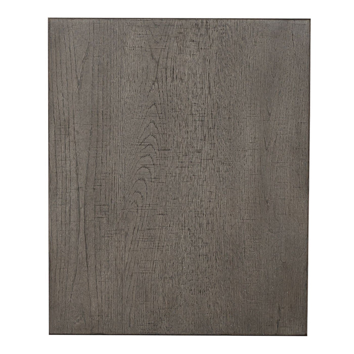 Modern Farmhouse Drawer Chair Side Table - Plourde Furniture Co (Caribou, ME)