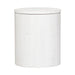 Modern Farmhouse Drum End Table - Plourde Furniture Co (Caribou, ME)
