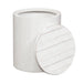 Modern Farmhouse Drum End Table - Plourde Furniture Co (Caribou, ME)