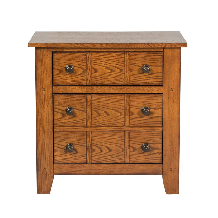 Grandpas Cabin Sleigh Bed, Dresser & Mirror, Night Stand image