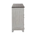 River Place Accent Server in Riverstone White & Tobacco image