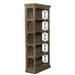 Simply Elegant Bookcase in Heathered Taupe - Plourde Furniture Co (Caribou, ME)