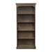 Simply Elegant Bookcase in Heathered Taupe - Plourde Furniture Co (Caribou, ME)