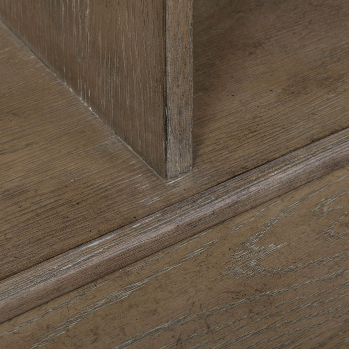 Simply Elegant Bookcase in Heathered Taupe - Plourde Furniture Co (Caribou, ME)