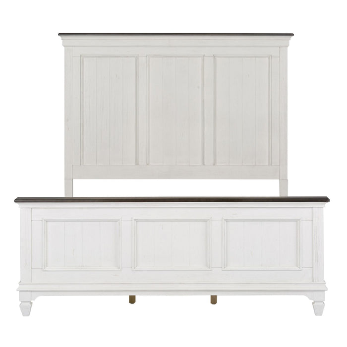 Allyson Park Queen Panel Bed - Plourde Furniture Co (Caribou, ME)