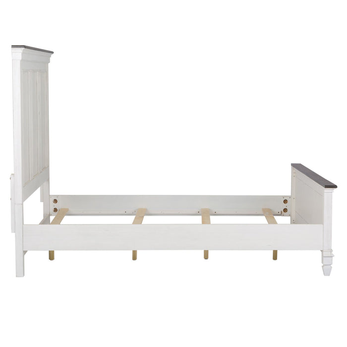 Allyson Park Queen Panel Bed - Plourde Furniture Co (Caribou, ME)