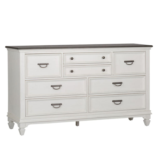 Allyson Park Drawer Dresser in Wirebrushed White - Plourde Furniture Co (Caribou, ME)