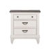 Allyson Park Nightstand in Wirebrushed White - Plourde Furniture Co (Caribou, ME)