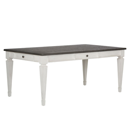 Allyson Park 6 Piece Rectangular Table Set - Plourde Furniture Co (Caribou, ME)