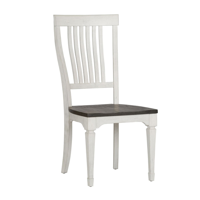 Allyson Park 7 Piece Rectangular Table Set - Plourde Furniture Co (Caribou, ME)