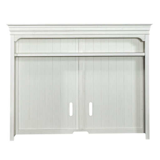 Liberty Allyson Park Entertainment Hutch in Wirebrushed White image