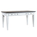 Allyson Park Writing Desk in Wirebrushed White - Plourde Furniture Co (Caribou, ME)