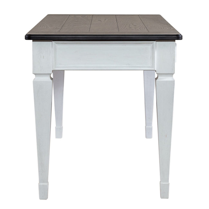 Allyson Park Writing Desk in Wirebrushed White - Plourde Furniture Co (Caribou, ME)