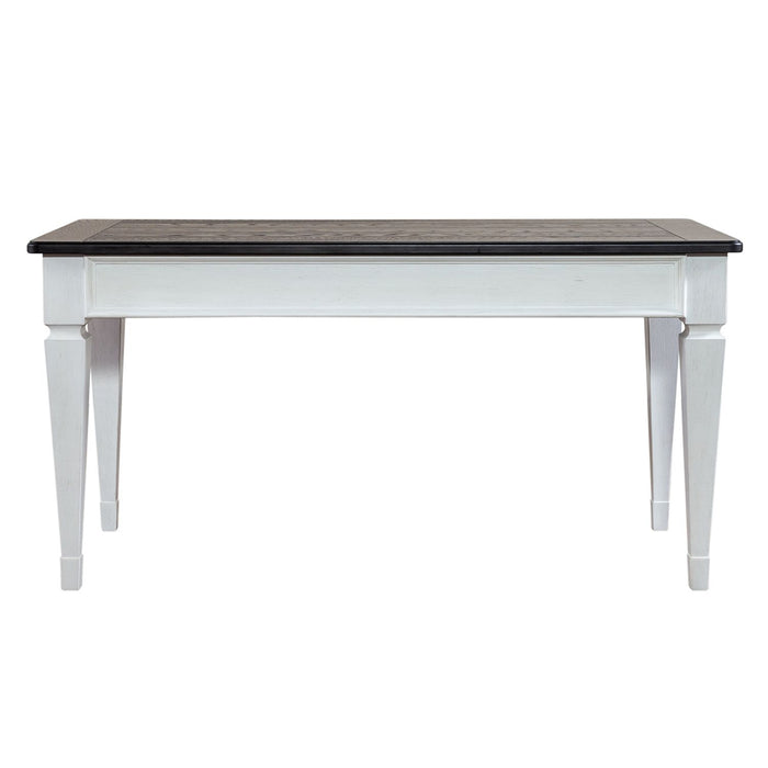 Allyson Park Writing Desk in Wirebrushed White - Plourde Furniture Co (Caribou, ME)