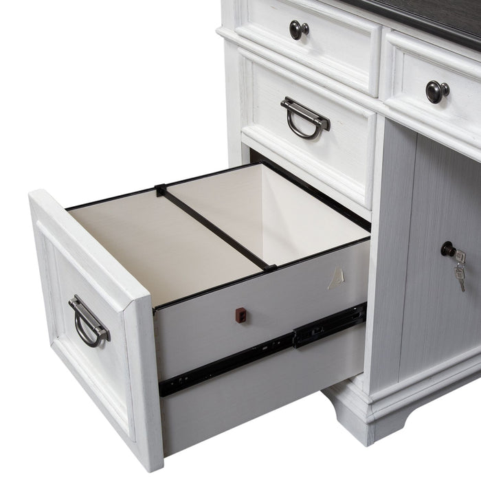 Allyson Park Opt L Shaped Desk Set - Plourde Furniture Co (Caribou, ME)