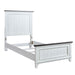 Allyson Park Twin Panel Bed - Plourde Furniture Co (Caribou, ME)