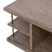 City Scape Cocktail Table in White Oak Veneers - Plourde Furniture Co (Caribou, ME)